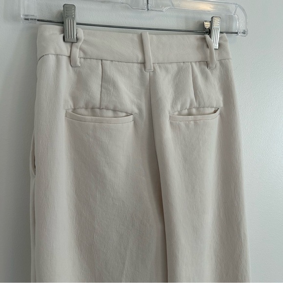 (SOLD) WILFRED x ARITZIA Effortless Pants Cropped Size 00 Light Birch - Picture 8 of 12